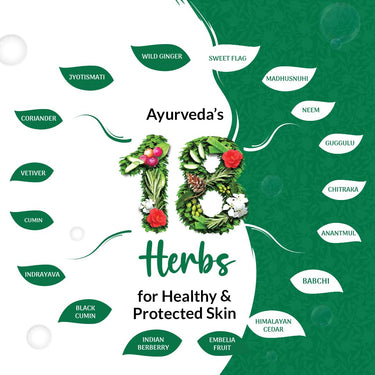 Medimix Ayurvedic Classic 18 Herbs Bathing Soap 125g (Combo Pack of 8) | Natural Oils For Healthy & Protected Skin | Shop Herbal | Natural | Paraben-free & Sulphate-free | 100% Vegan